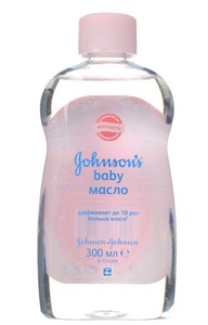 Большая бутыль масла Johnson's baby