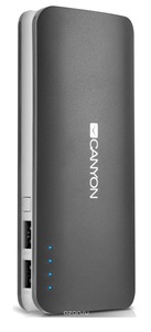 Canyon CNE-CPB130DG, Dark Grey внешний аккумулятор