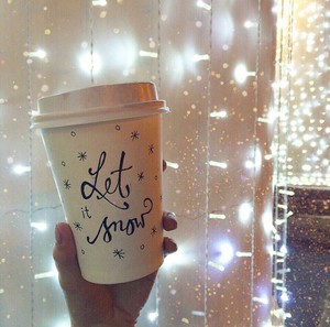 Попробовать рисовать на стакане