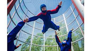 Полет в Аэротрубе