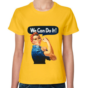 Футболка "we can do it"