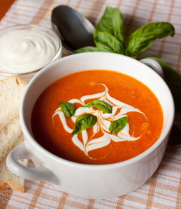 приготовить суп-пюре томатный