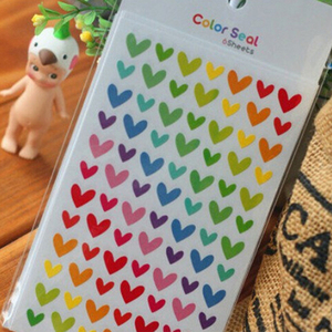 Heart Paper Sticker