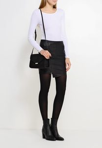 Универсальная небольшая чёрная сумка