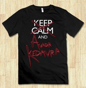 Майка Keep Calm And Avada Kedavra