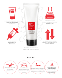 COSRX Salicylic Acid Exfoliating Cleanser