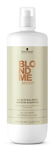 Шампунь Schwarzkopf Professional Blond Me pH Acid Balance Keratin Shampoo с кислым pH