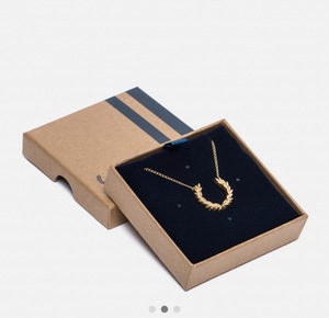 Fred Perry Laurel necklace gold