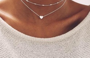 Подвеска из СЕРЕБРА "Сердце"