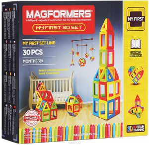 Магнитный конструктор Magformers "My First Magformers 30"