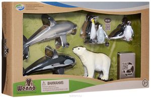 Wenno Набор фигурок Животные