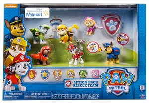 Набор из 6 щенков с рюкзаком-трансформером "Paw Patrol"