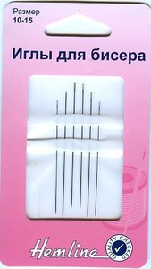 Иголки для вышивки бисером