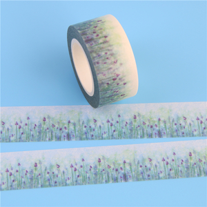 Lavender Flower Washi Paper