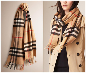 Burberry pattern scarf