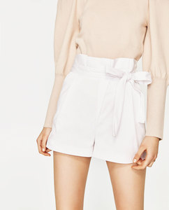 Beige Bermuda Shorts