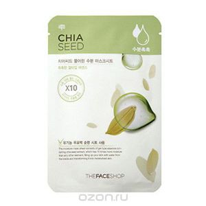 The Face Shop Маска для лица "Chia Seed Hydrating", тканевая