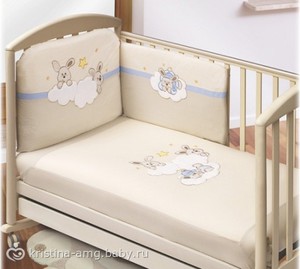 Бортики в кроватку (на 3 или 4 стороны)