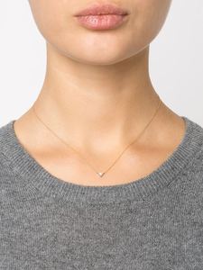 Колье с одним фианитиком