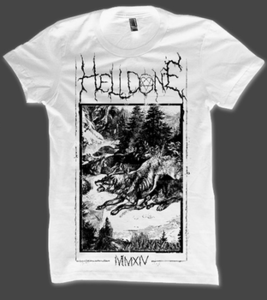 helldone 2014 white t-shirt