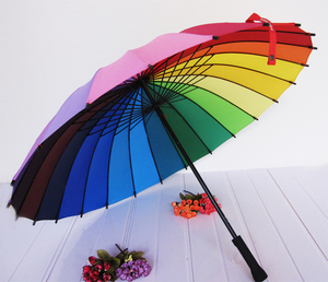 Радужный зонт
