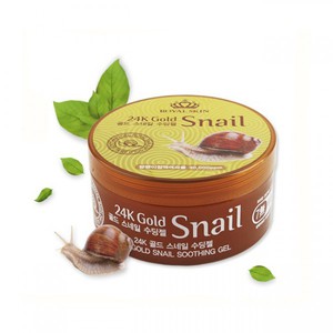 Гель для лица Royal Skin 24K Gold Snail Soothing Gel с улиточной слизью