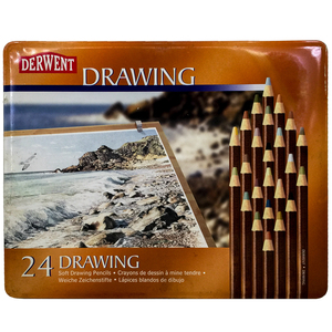 Набор цветных карандашей Derwent Drawing 24
