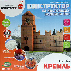 Кремль, конструктор из кирпичиков, 136 деталей (Brickmaster)