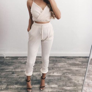 White Joggers