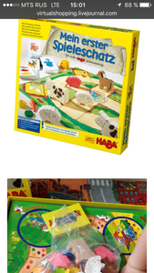 HABA 4278 Мой первый игра сокровища HABA большой коллекции игр 4278