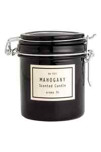 H&M Home свечи: Mahogany (!!!), Sandal Wood, Lavish Cotton