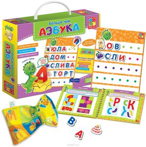 Vladi Toys Обучающая игра Больше чем азбука