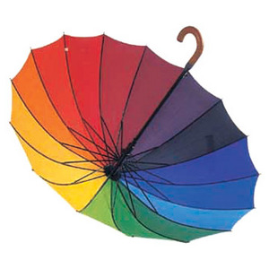 радужный зонтик