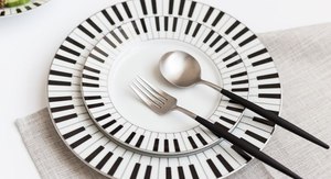 Набор тарелок "Фортепиано"