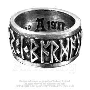 Кольцо Alchemy Gothic Runeband R173