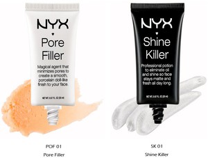 NYX Pore Filler и Shine Killer