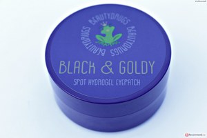 Гидрогелевые патчи BeautyDrugs Black & Goldy Spot Hydrogel Eyepatch