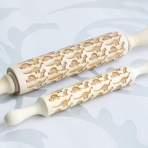 Dinosaur Embossing Rolling Pin