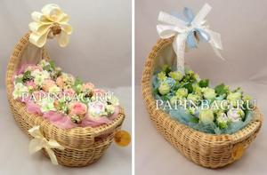 Букет на крестины младенца