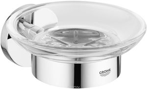 Мыльница Grohe "Essentials", с держателем, диаметр 11 см
