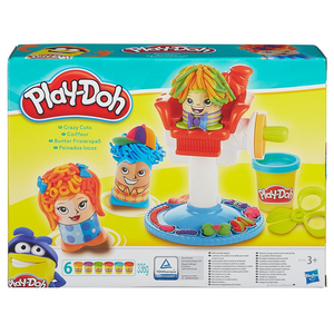 Игровой набор с пластилином "Play-Doh. Сумасшедшие прически"