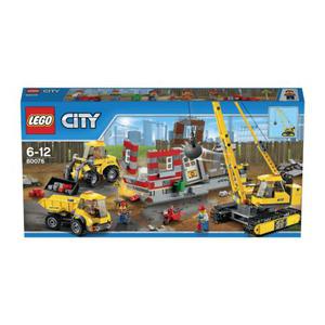 Lego City снос старого здания