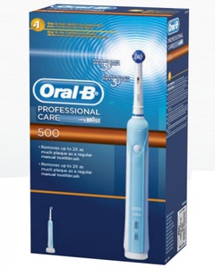 Электрическая зубная щетка Oral B (от сети) со съемными насадками