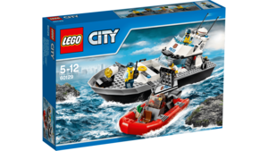 Набор Lego City 60129 Полицейский патрульный катер