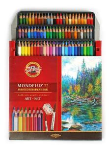 KOH-I-NOOR Mondeluz Aquarell Акварельные Карандаши 72 цвета