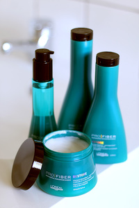 LOreal Pro Fiber шампунь и бальзам