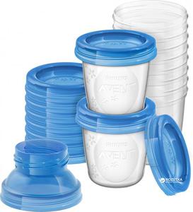Контейнеры Philips AVENT для хранения молока 10 x 180 мл (SCF618/10)