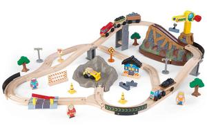 KIDKRAFT ГОРНАЯ СТРОЙКА - ЖЕЛЕЗНАЯ ДОРОГА