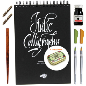 Большой каллиграфический набор Calligraphy Starter (7 инструментов + подарок)
