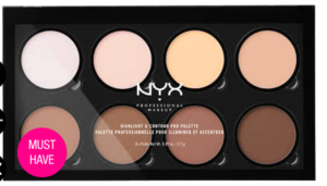 ПАЛЕТКА ДЛЯ КОНТУРИРОВАНИЯ.  HIGHLIGHT & CONTOUR PRO PALETTE 01  от NYX